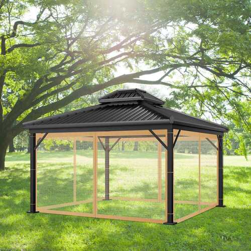 Outdoor Mosquito Net Replacement Mosquito Screen Netting4-P