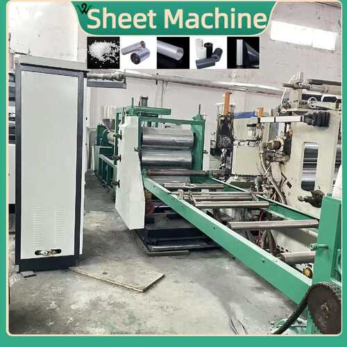Biodegradable sheet single screw extruder