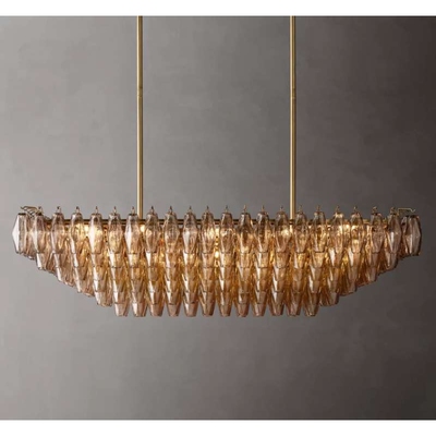 美式客厅餐厅别墅酒店民宿村轻奢创意简约吊灯意大利 Murano吊灯