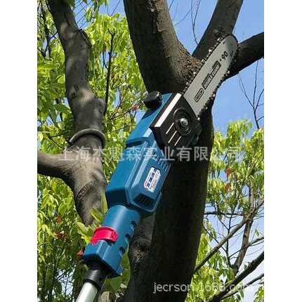 艺森40V锂电高枝锯ES-C1028充电式高空修枝锯电动园林果树修剪锯