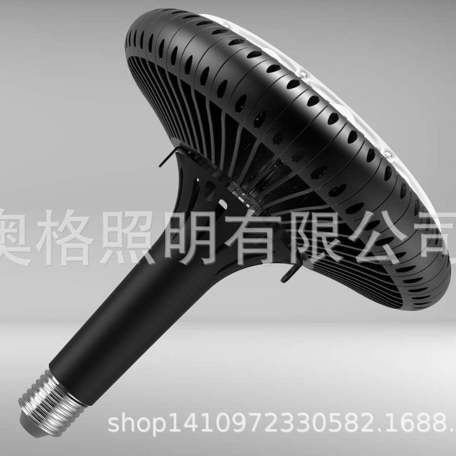 UFO工矿灯led厂房灯车间仓库停车场工业照明100W150W天棚灯E40