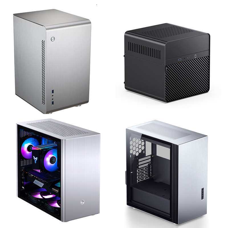 V/N/C/U系列 支持ITX/M-ATX/ATX主板 电脑台式机箱铝合金