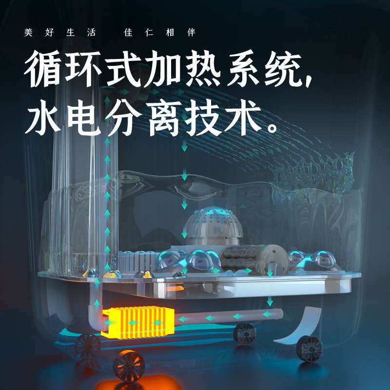 电动足浴盆全自动按摩深桶洗脚盆足浴器恒温加热泡脚桶水电分离