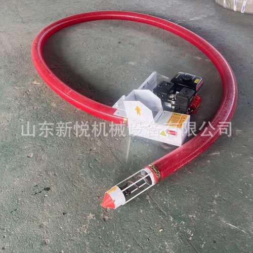 15米三相电中驱软管吸粮机 螺旋软管沙子粉煤灰输送机 工业抽沙机