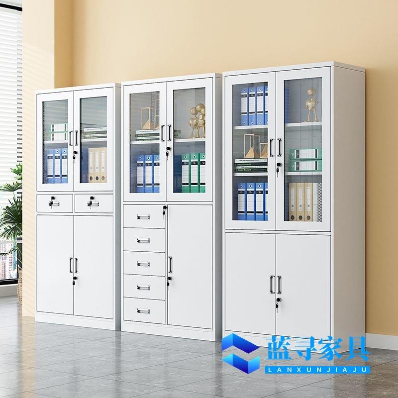 铁皮文件柜办公室柜凭证档案抽屉柜财务柜资料钢制办公柜储物柜