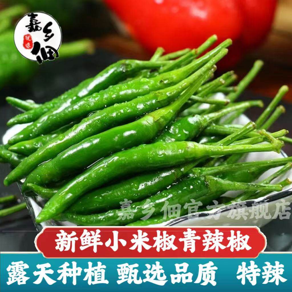 【活动特价】新鲜小米椒青辣椒青小米椒薄皮朝天椒农家自种现摘,水产肉类/新鲜蔬果/熟食,辣椒,淘宝优惠券,粉丝福利购,淘宝优惠卷