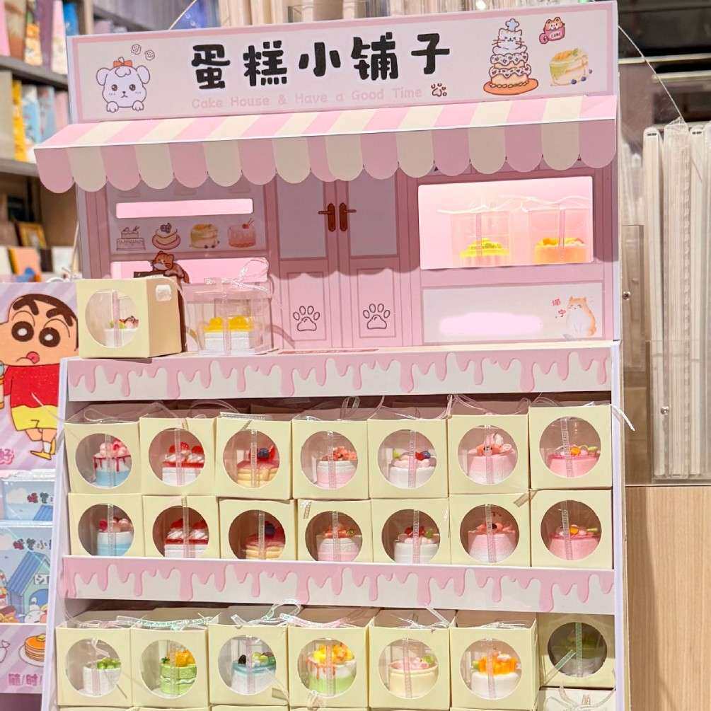 仿真迷你蛋糕小铺可爱风甜点道具摆件橱窗蛋糕模型婚庆摆台假蛋糕