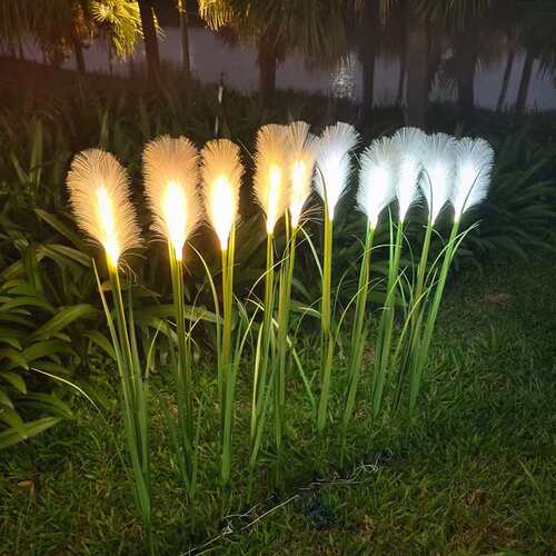 户外防水一拖五地插灯萤火虫灯庭院花园草坪婚庆露营装饰氛围灯
