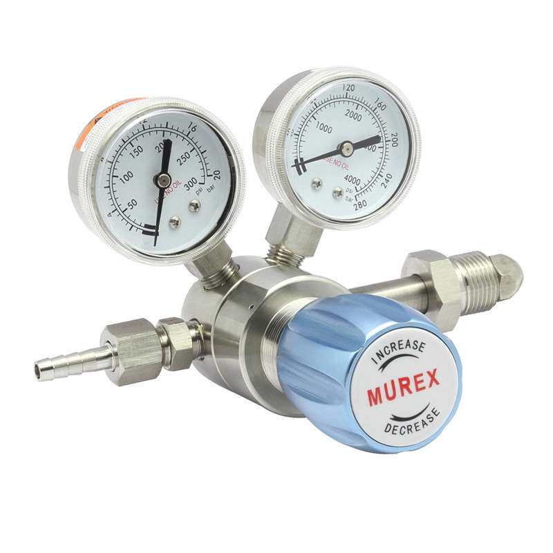 氯气烷减压器气体压力表调整器CL2 gas regulator
