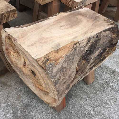 原生态家具实木矮凳休闲凳厂家直供创意风化木墩凳香樟木吃饭凳子