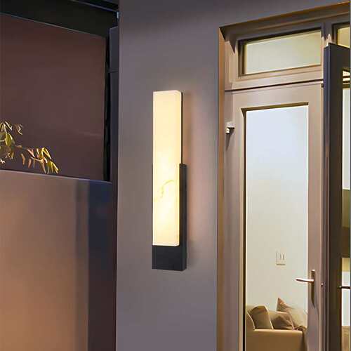 Cross-border modern light luxury outdoor waterproof wall lam