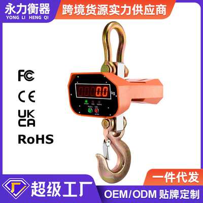 CRANE SCALE3T5T10T工业电子吊钩秤挂秤行车秤天车秤无线电子吊秤