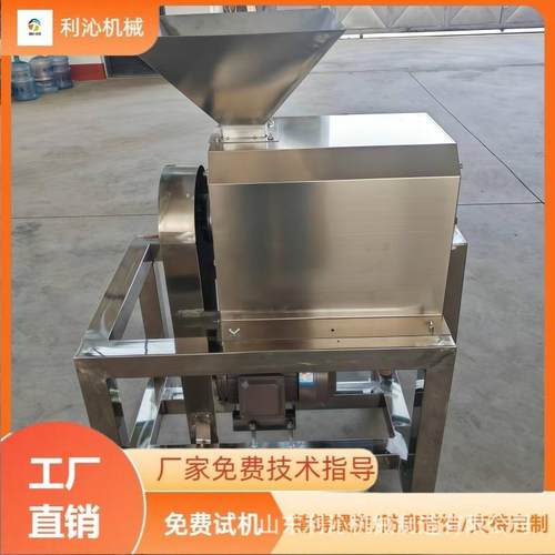 大型榴莲泥去核打浆机车厘子枇杷单道打浆机商用水果去皮打浆