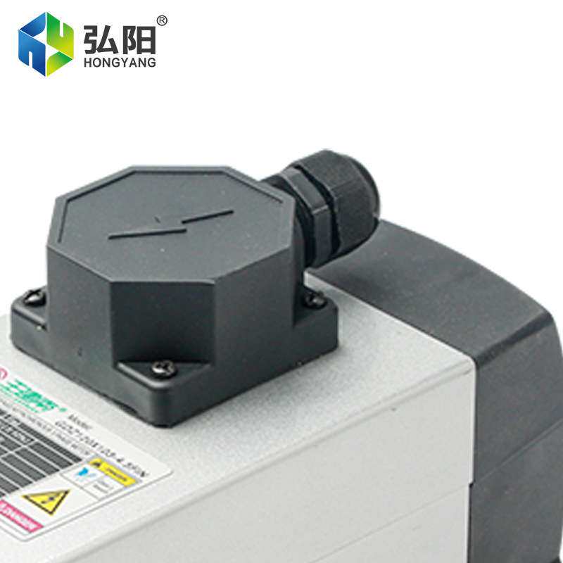 昌盛主轴电机 木工雕刻机方形风冷高速主轴3.5/4.5/6KW开料侧孔机