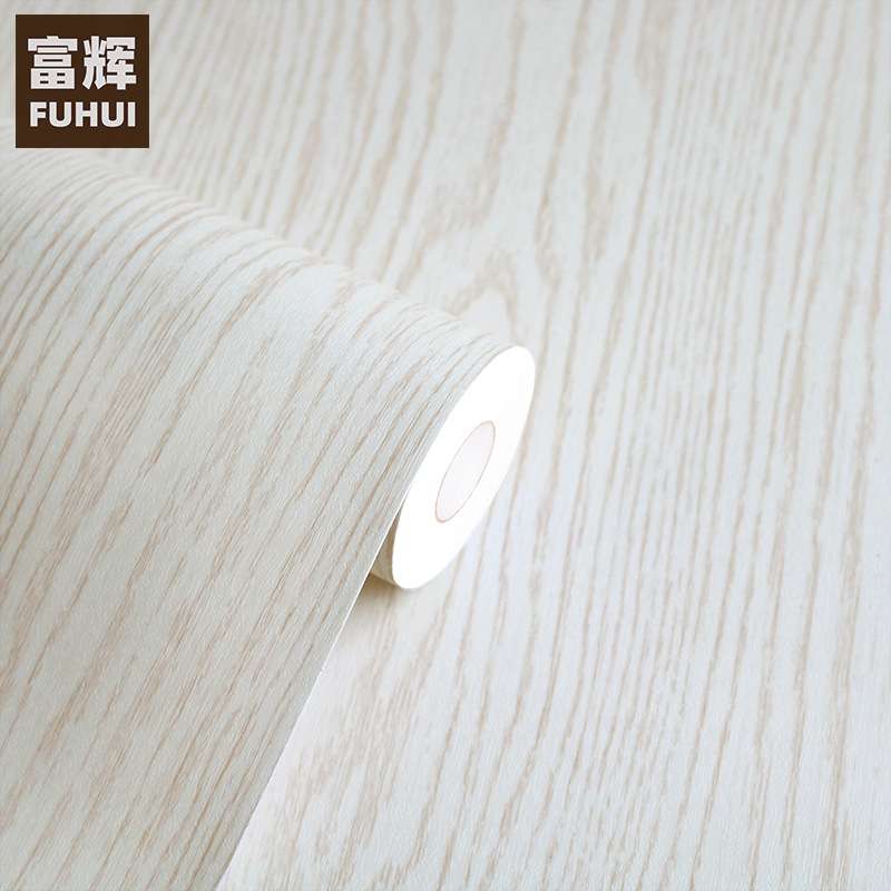 PVC导气槽木纹贴纸门柜家具翻新墙纸自粘壁纸不透底展柜波音软片