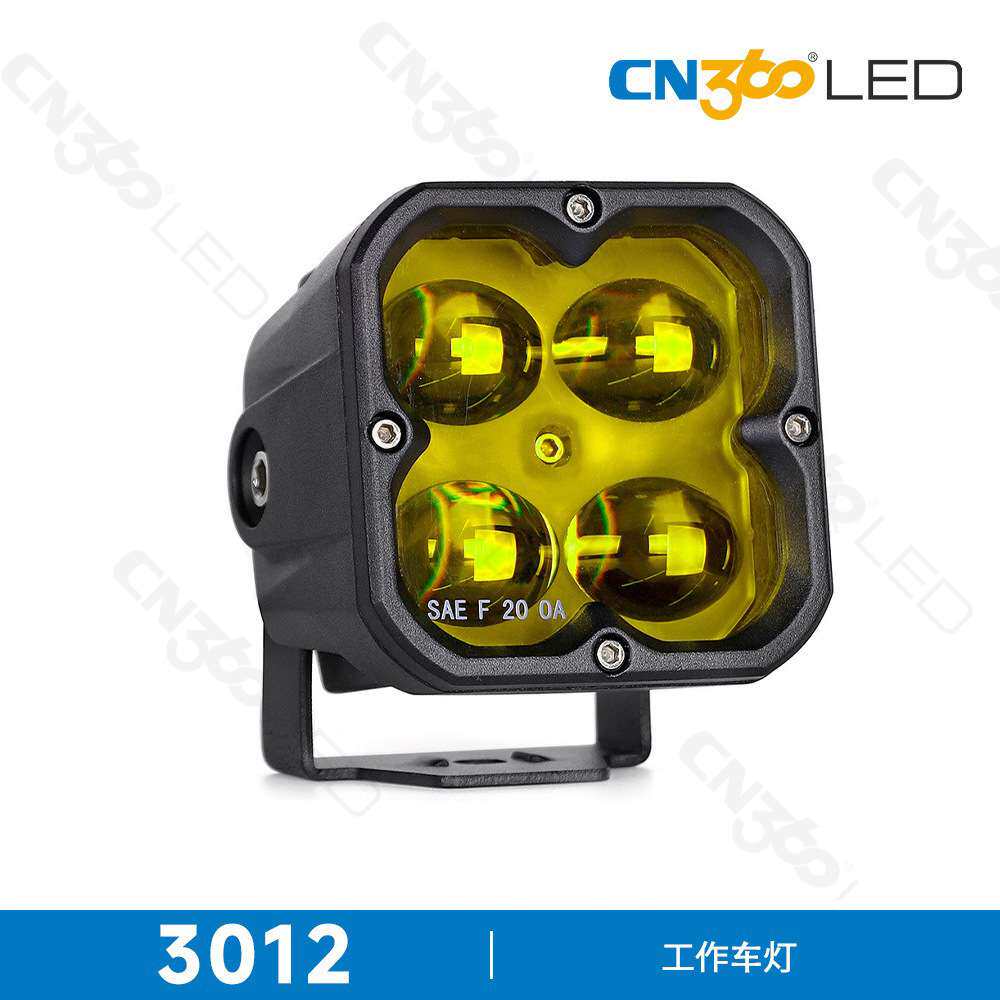 cn360 3012款LED车辆工作灯越野车外挂改装高功率检修灯方形射灯