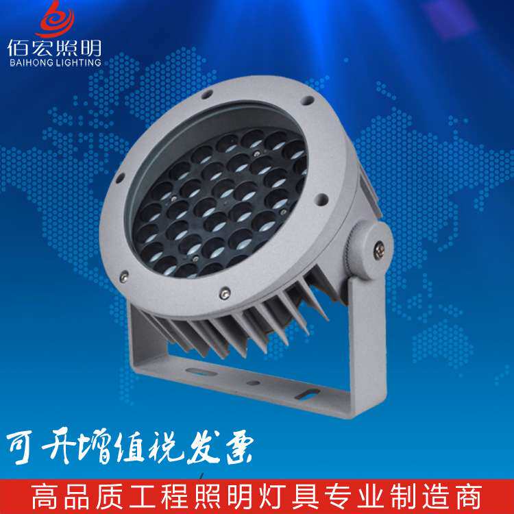 LED投射灯防眩光古建筑广场9*2W射柱灯户外桥梁亮化LED投光灯