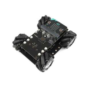 4WD麦克纳姆轮小车 omini全向轮移动 适用microbit makecode编程