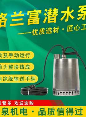 格兰富潜水泵AP12.40.06.A1假山循环泵水幕墙抽水泵潜水泵排水泵