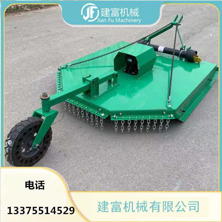 建富机械牧草割草机 果园除草机 四轮车带的果树打草机 杂草收割