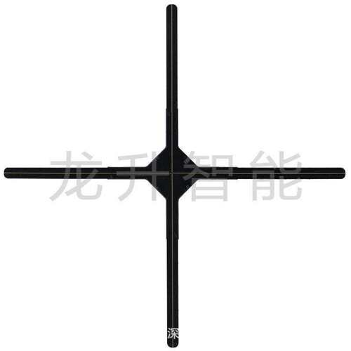 外单款3D广告机全息风扇广告机 led旋转风扇裸眼立体成像65CM高亮
