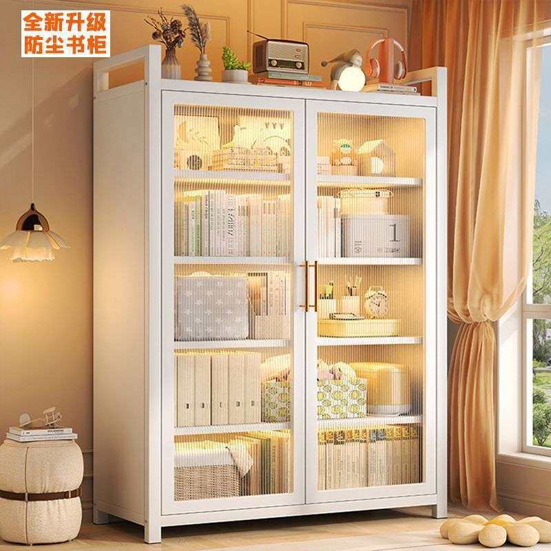 家用钢制书柜多层带门落地防尘收纳儿童客厅书架储物柜置物架金属,玩具/童车/益智/积木/模型,遥控车升级件/零配件,淘宝优惠券,粉丝福利购,淘宝优惠卷