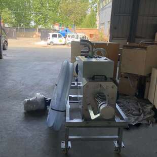 螺旋绞龙叶片固液分离机 水泡猪粪干湿分离机 屠宰污水粪脱水机