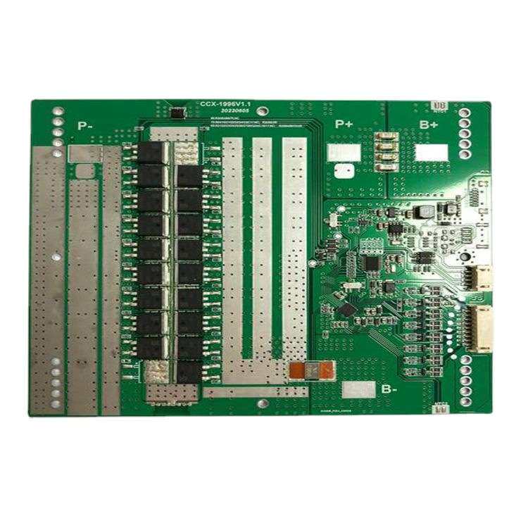 储能BMS保护板CCX-1996 6-8串铁锂同口50A/80A +通讯铁锂保护板