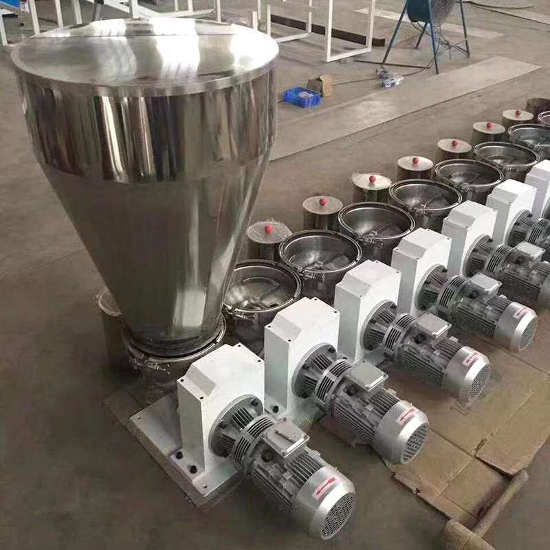 双螺杆粉料微量失重秤塑料挤出机色母颗粒定量塑料双螺杆喂料机