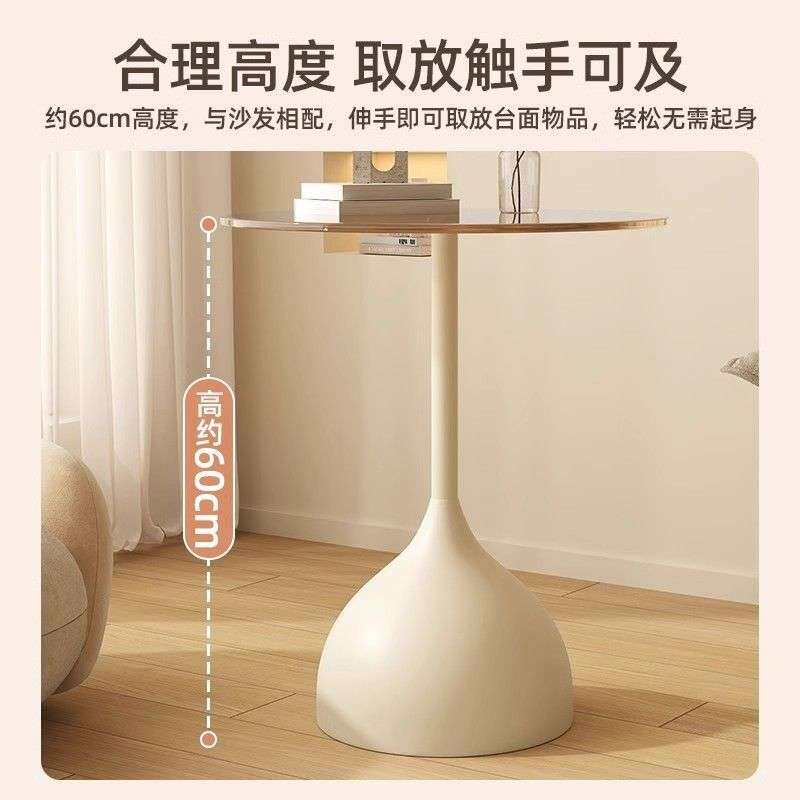 网红边几迷你茶几现代简约小圆桌沙发边几床头置物桌铁艺床头柜