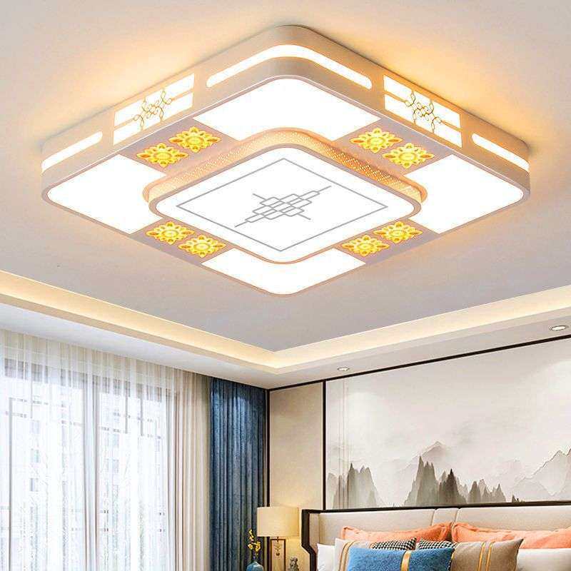 客厅灯客厅大灯长方形LED吸顶灯简约大气卧室灯客厅灯具大全直销