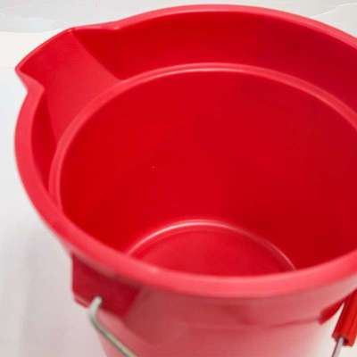 乐柏美FG261400GRAY圆形BRUTE小桶 13.2L灰色9.5L灰色红色