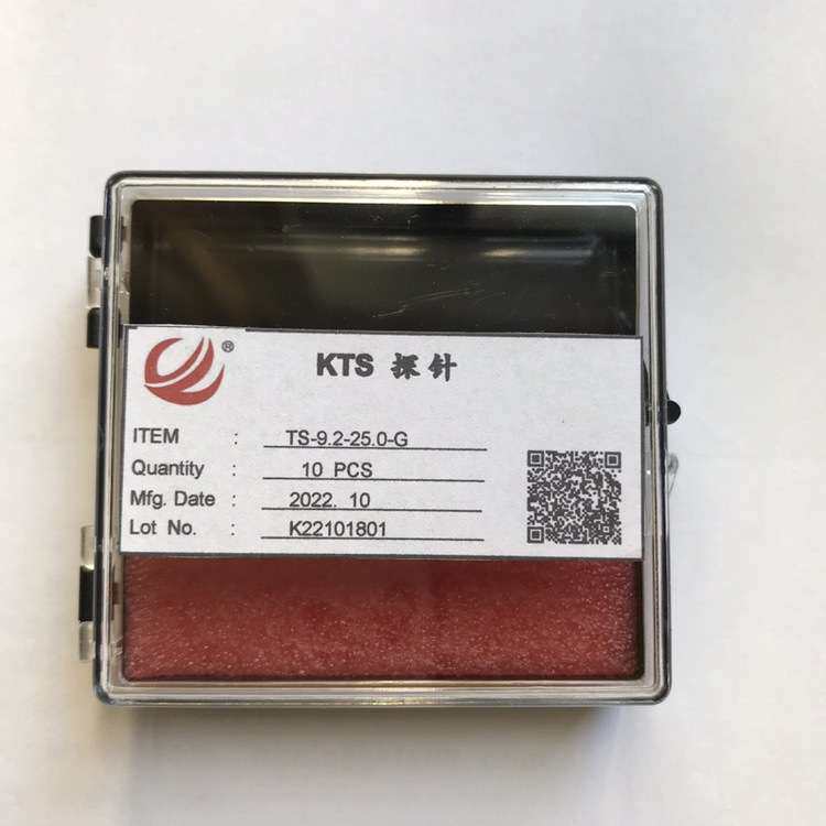 现货供应纯钨钢尖针 ts-9.2-10.0进口晶元探针 钨钢镀金ic测试针