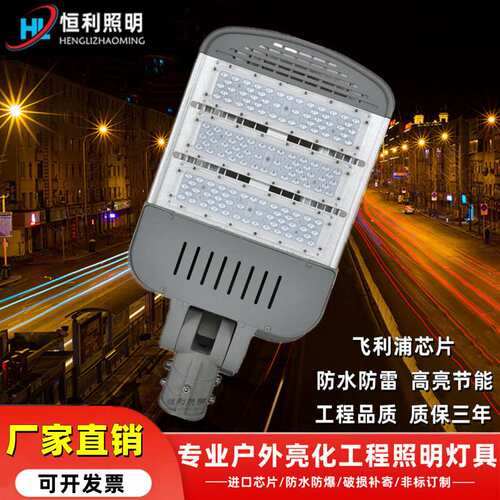 LED模组路灯头 防水户外道路照明灯具市政工程用路灯头厂家直供