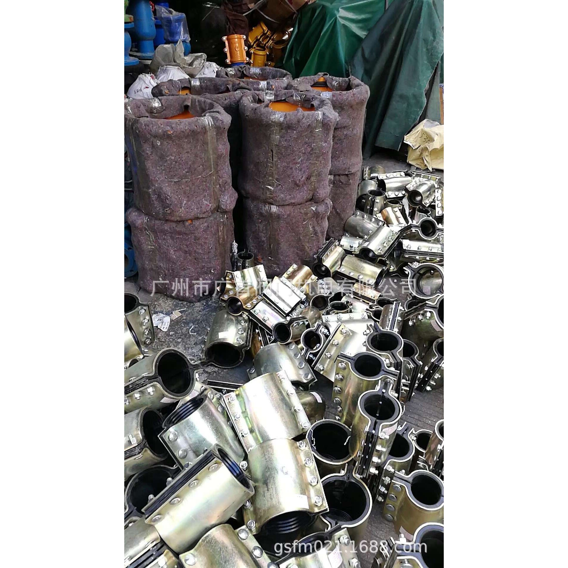 冲压哈夫节堵漏器抢修节管道堵漏快速接头开边快接抢修器