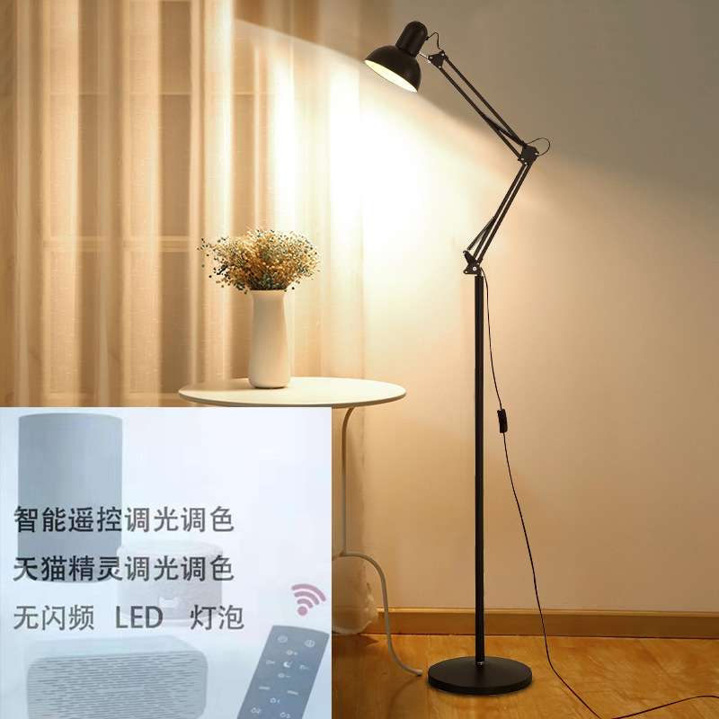 跨境纹绣美睫落地灯led护眼冷光灯立式美甲北欧风立式柔光灯