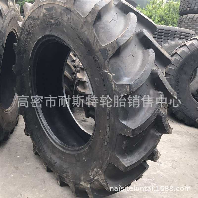 拖拉机轮胎340/85R28 13.6R28 人字花纹 子午线全钢轮胎