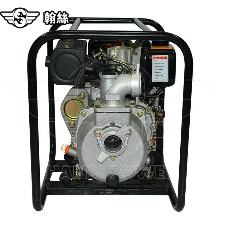 柴油机水泵2寸3寸4寸6寸便携移动式小型自吸污水泵汽油抽水机