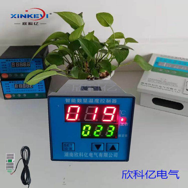 控温器电加热 工业水温监控 欣科亿XKY-CW200W 机柜式温湿控制器