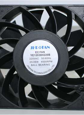 吉恒达EC轴流风扇YE12038H220 增压框 系列新上市欢迎前来选购量