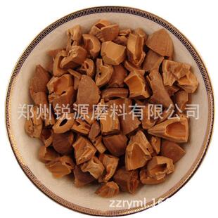 供应水处理用核桃壳吸附油脂玉器抛光用橄榄壳水过滤核桃砂滤料