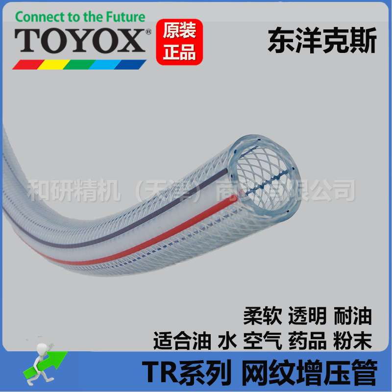 原装进口TOYOX东洋克斯 TR-8透明网纹增压管  价格详议