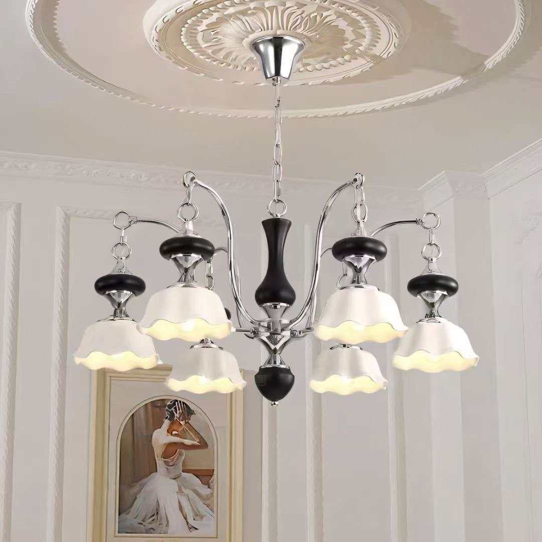 法式复古新款陶瓷吊灯氛围感中古风客厅大灯南洋风欧式餐厅灯吊灯,鲜花速递/花卉仿真/绿植园艺,割草机/草坪机,淘宝优惠券,粉丝福利购,淘宝优惠卷