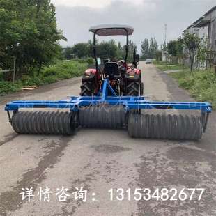 四轮拖拉机带折叠镇压器 压土辊 小麦玉米播种镇压机 保墒压土器