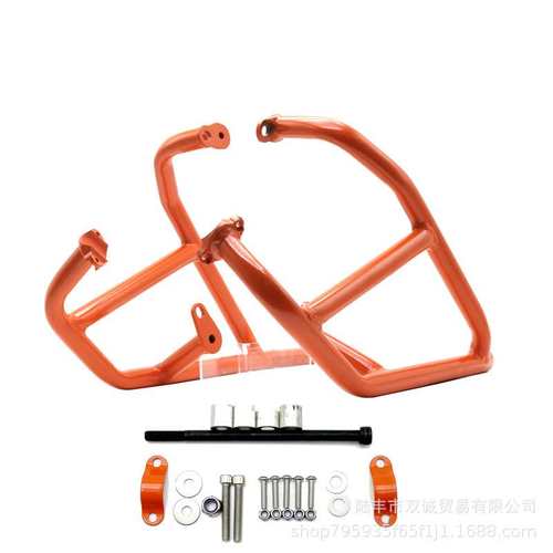 适用KTM 390ADV 改装保险杠 发动机防摔杠 车身护杠 390 竞技护杠