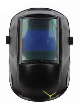 代尔塔 101505 自动变光电焊面罩 大面屏焊工焊接烧焊防护面屏
