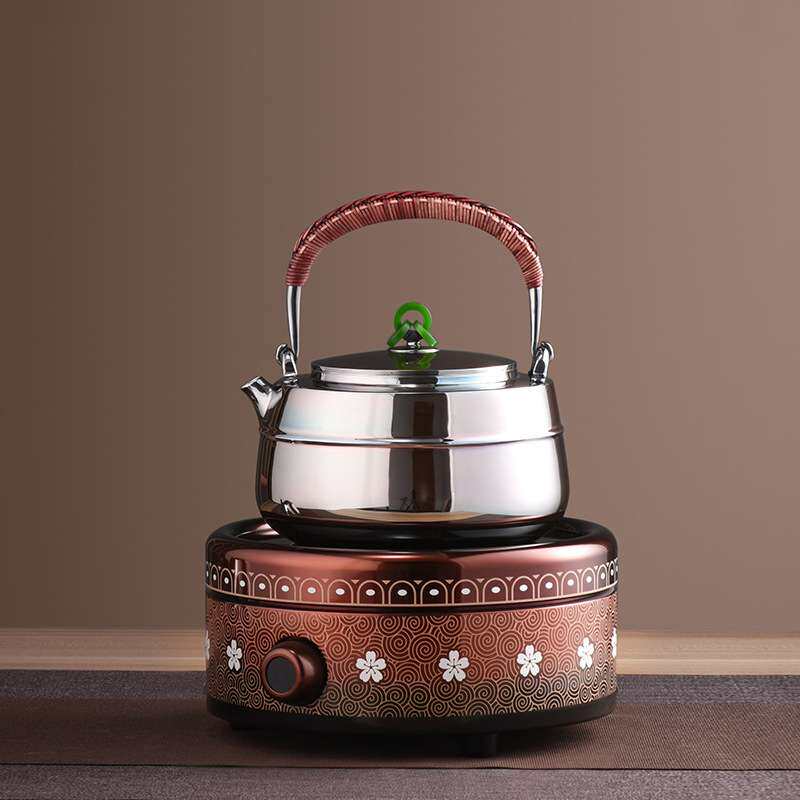 晋芳电陶炉茶炉静音家用台式小型煮茶器烧水炉不挑壶烧水煮茶炉