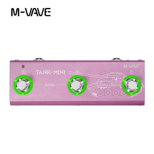 吉他效果器Tank Mini吉他配件综合效果器跨境M-VAVE新品