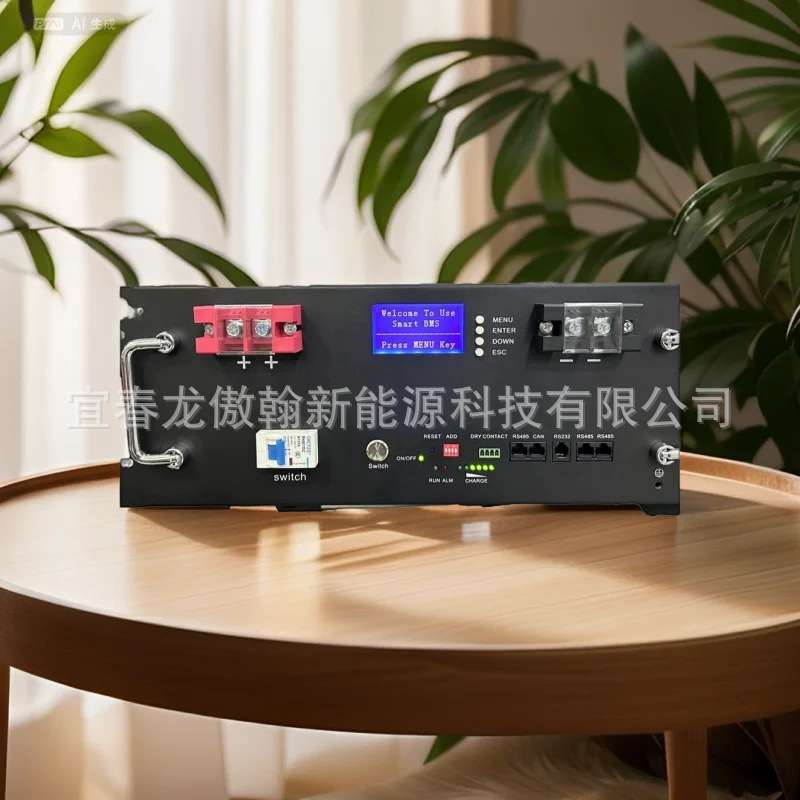 可并联4U机箱30度电磷酸铁锂机柜储能51.2V100AH源头工厂一件代发
