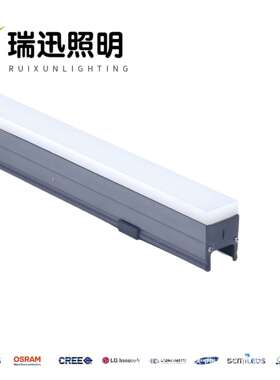 厂家直销12W户外防水LED实心亚克力棒线条灯DMX512外控全彩轮廓灯